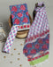Traditional Hand Block Print Cotton Suit set with Kota Doria Dupatta (3CKD16)