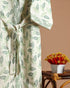 Designer Hand Block Print Cotton Bathrobe (BROB02)