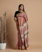 Pink Shadow Hand Block Print Chnaderi Silk Saree (CHSAR03)