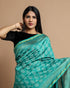 Designer Hand Block Print Chanderi Silk Saree (CHSAR06)