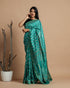 Designer Hand Block Print Chanderi Silk Saree (CHSAR06)