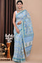 Jaal Print Chanderi Silk Saree (CHSAR14)