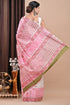 Designer Hand Block Print Chanderi Silk Saree (CHSAR23)