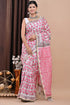 Elegant Hand Block Print Chanderi Silk Saree (CHSAR38)