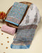 Jaal Hand Block Print Cotton Suit Set with Chiffon Dupatta (PCHF34)