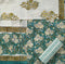 Floral Jaal Hand Block Print Cotton Suit Set with Mulmul Dupatta (PRMUL25)