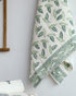 Leaf Print Waffle Cotton Towel (TWL05)