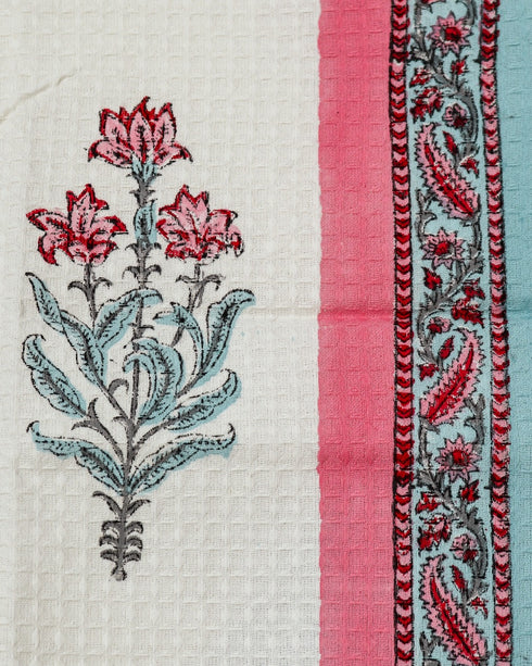 Elegant Hand Block Print Towel (TWL07)