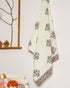 Rose Buta Print Cotton Towel (TWL18)